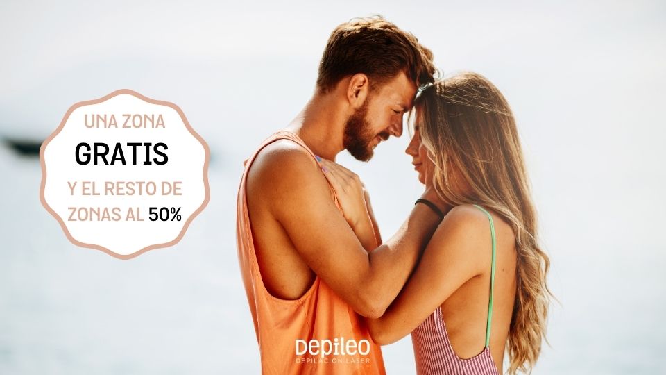 Promoción de bienvenida: una zona gratis y el resto al 50% con los mejores precios de depilación láser - Depileo. Promoción de bienvenida en Depileo: una zona gratis y el resto al 50% de descuento con los mejores precios de depilación láser en Murcia, Cartagena, Lorca y Alicante.