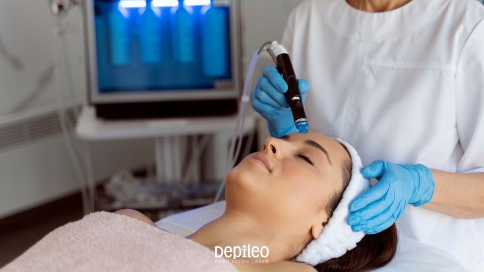 Hydrafacial en centro de estética avanzada de Depileo. Tratamiento Hydrafacial en centro de estética avanzada.