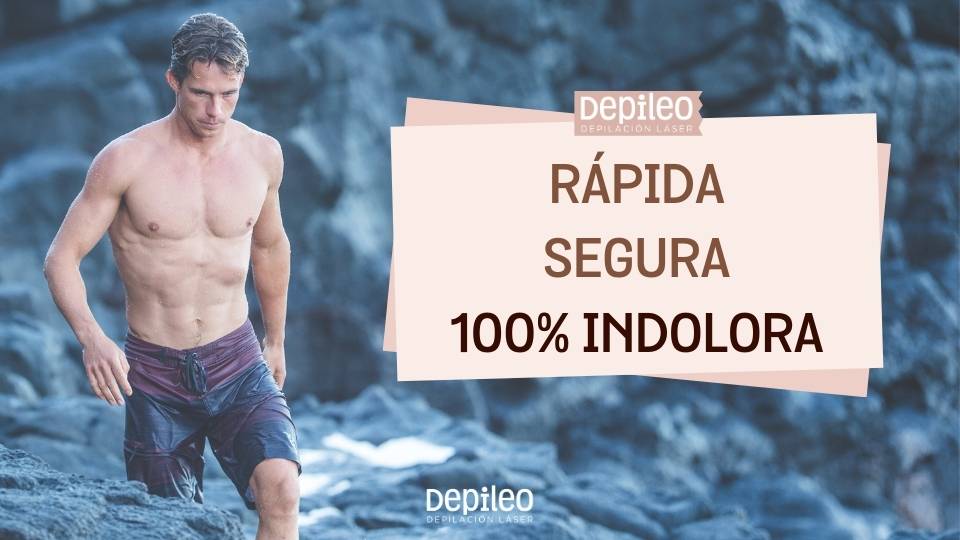 Depilación láser pecho y abdomen con tecnología SHR en Murcia, Cartagena, Lorca y Alicante. Hombre con pecho y abdomen depilados gracias a la depilación láser SHR, rápida, segura e indolora, realizada en Murcia, Cartagena, Lorca y Alicante.