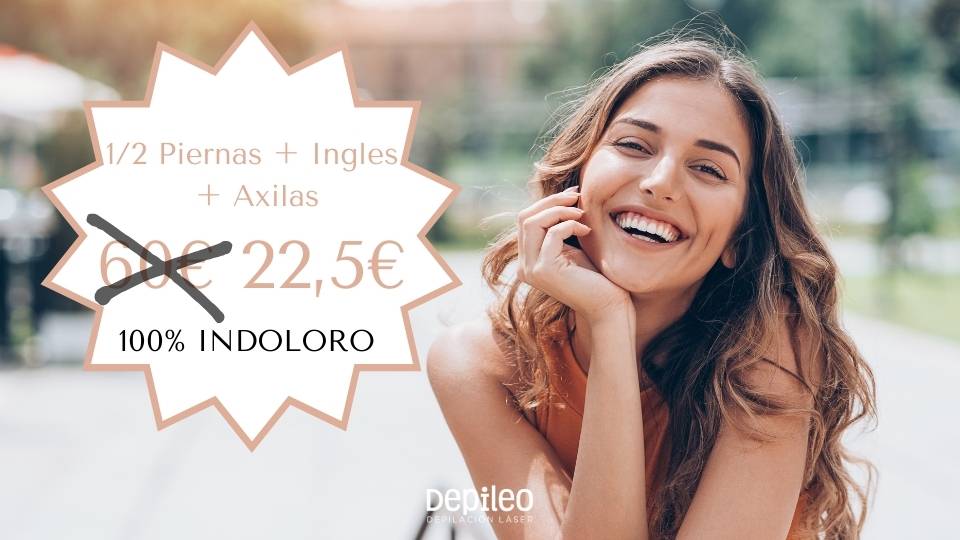 Promoción especial de depilación láser en Alicante. Consigue una piel suave al mejor precio.